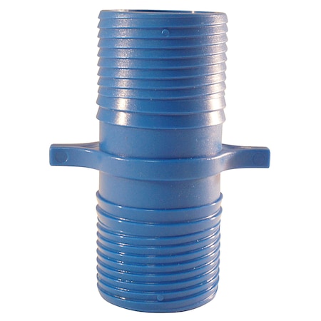 APOLLO BY TMG 1-1/2 in. Blue Twister Polypropylene Insert Coupling ABTC112